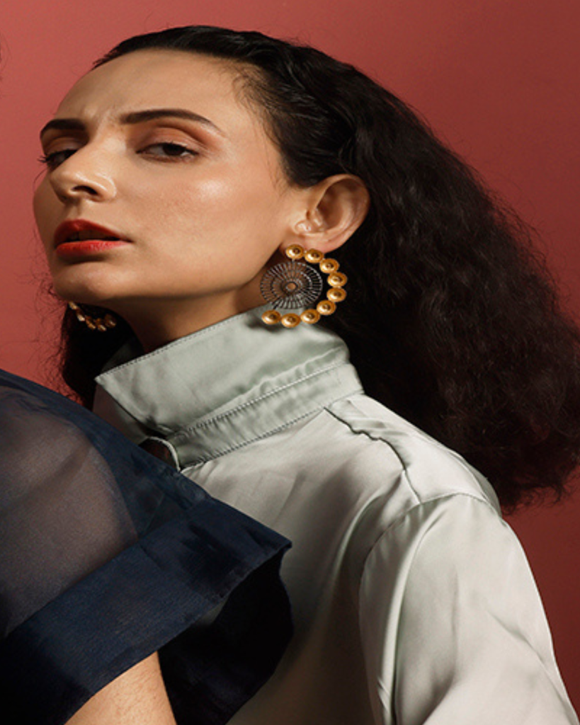 Disc Party Earrings : AC-1052