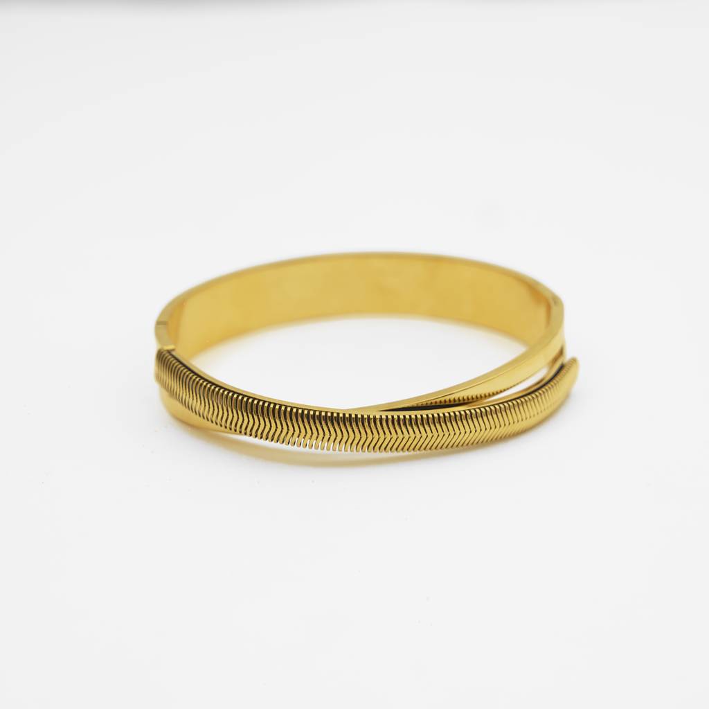 Dual Twister Bangle : TBG11