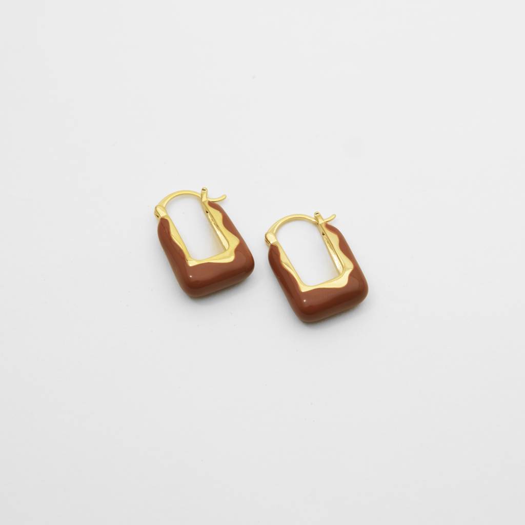 Sienna Sway Hoop Earrings : TE54