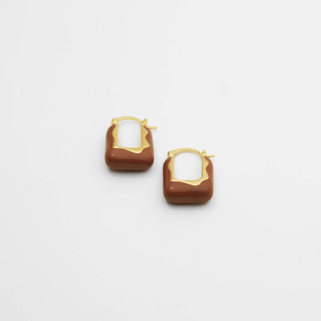 Sienna Sway Hoop Earrings : TE54