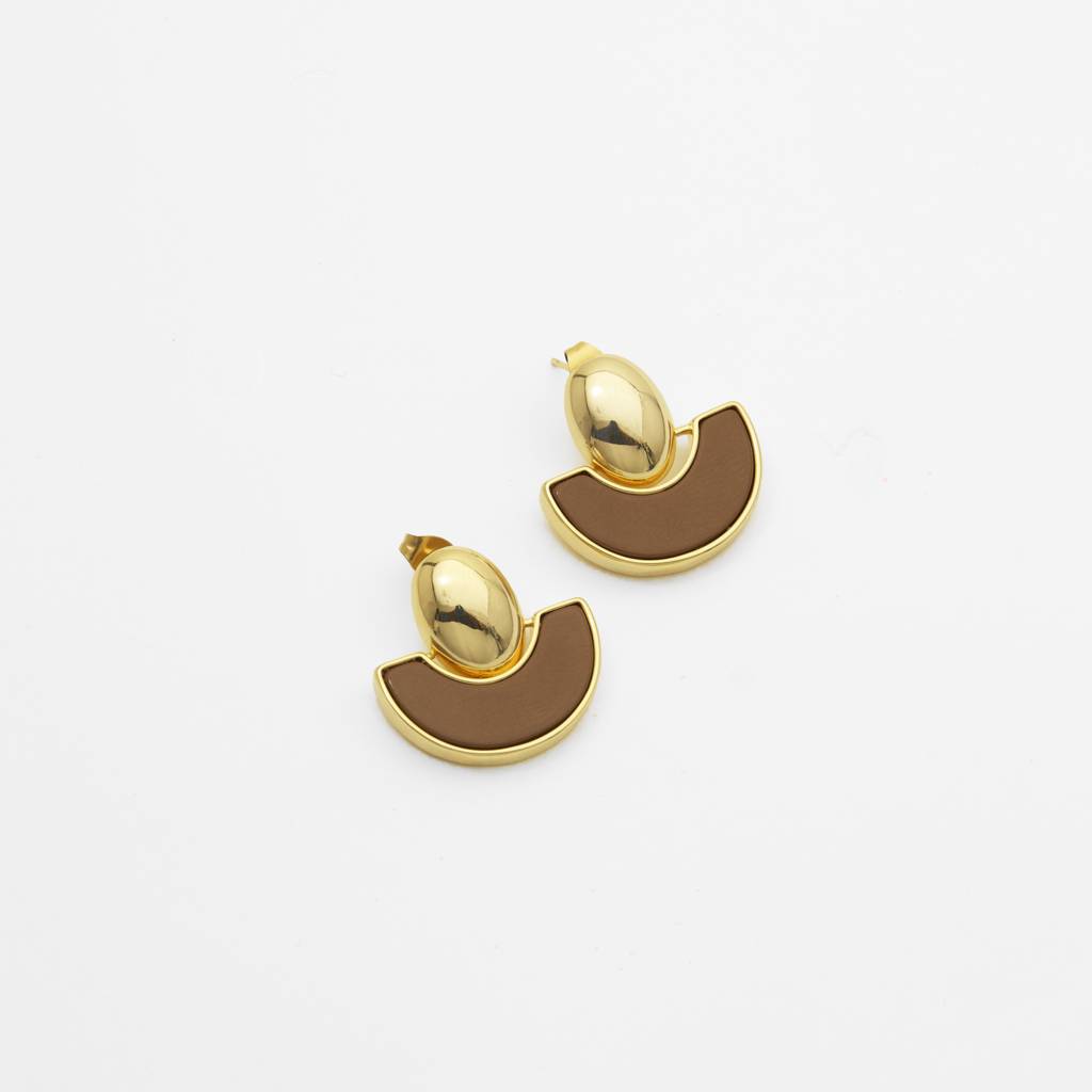 Amber Glide Earrings : TE56