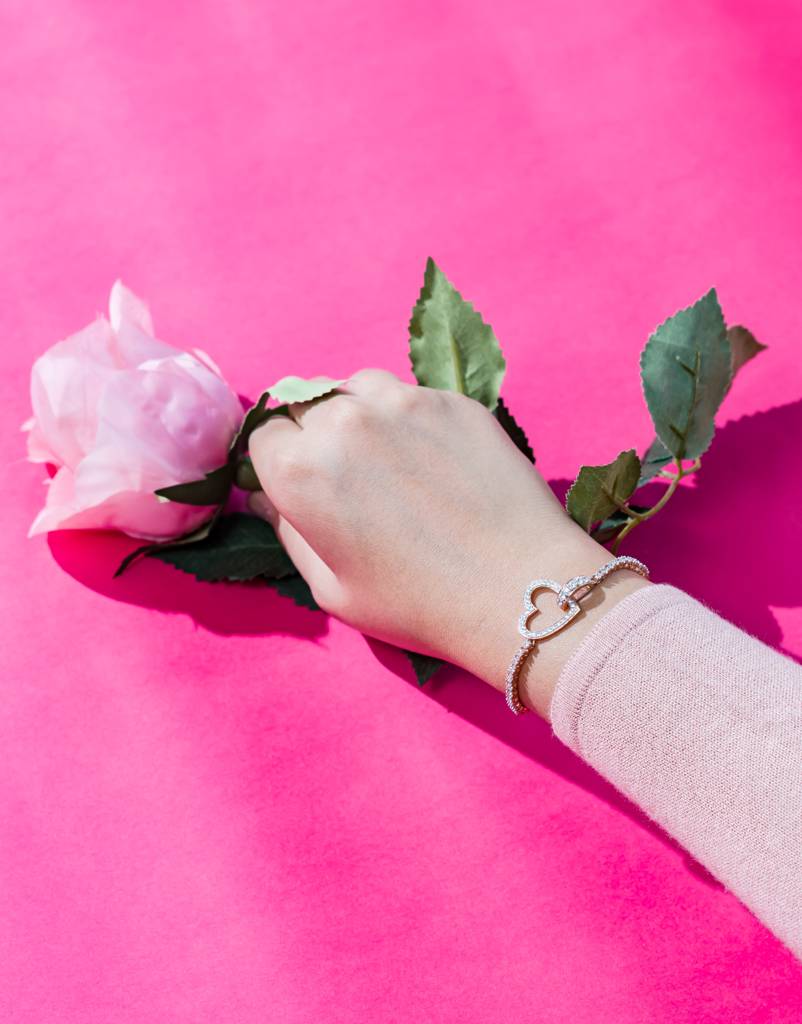 Interlock Heart Bracelet : interlockheartbracelet