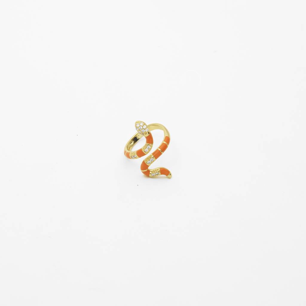 The Sunfire Snake Ring : TR62