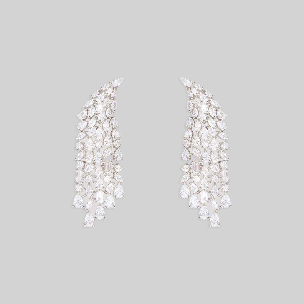 Zienna Diamond Earrings : ZGRK249