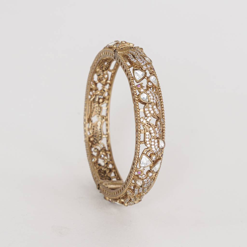 Hridyansh Moissanite Kada : ZGRR45