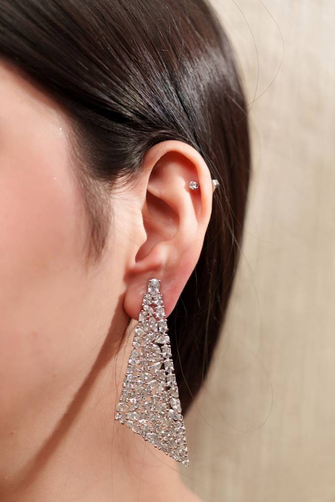 Eloise Diamond Earrings : ZGRK209