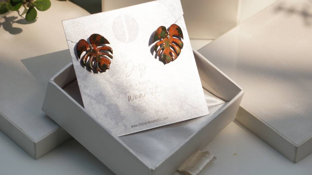 Monstera Love - Autumn Mist : TJE50005E