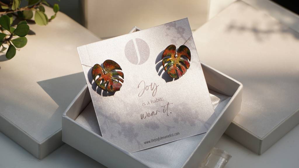 Monstera Love - Autumn Mist : TJE50005E
