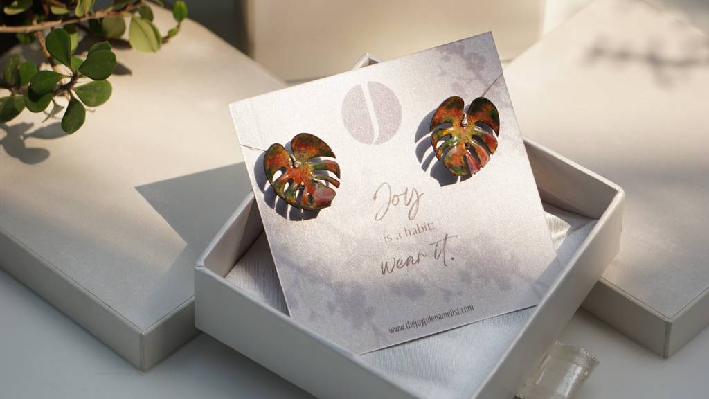 Monstera Love - Autumn Mist : TJE50005E