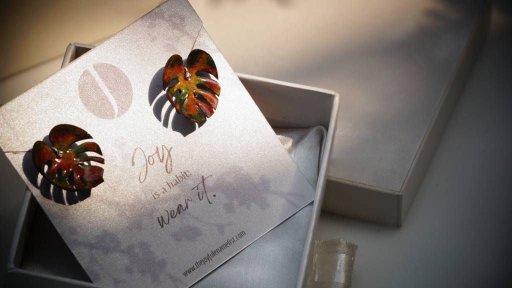 Monstera Love - Autumn Mist : TJE50005E