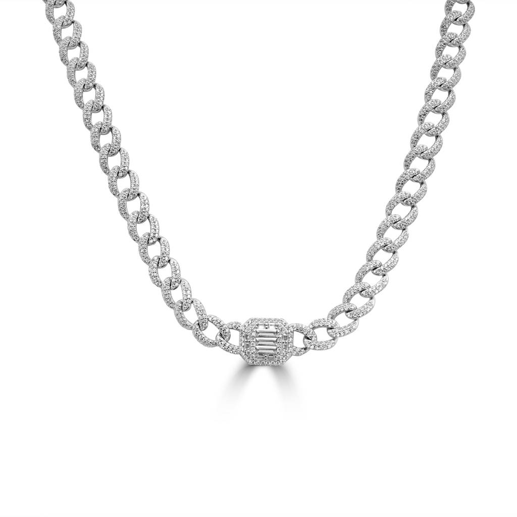 925 Silver Pure Silver Necklace Set | Women Jewelry Necklace : NL1052