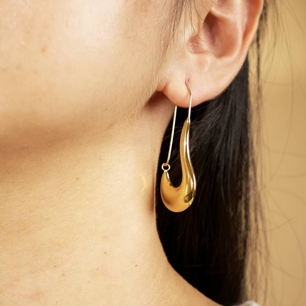 Pin Drop Statement Earrings : TE19