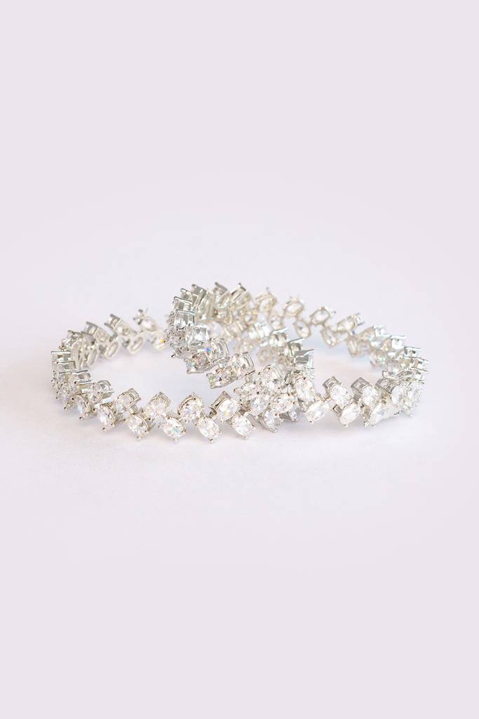 Classic And Stylish Diamond Kadas For Womens. : ZGRK300