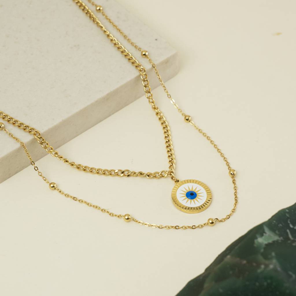 The Chakra Layered Necklace : TN3