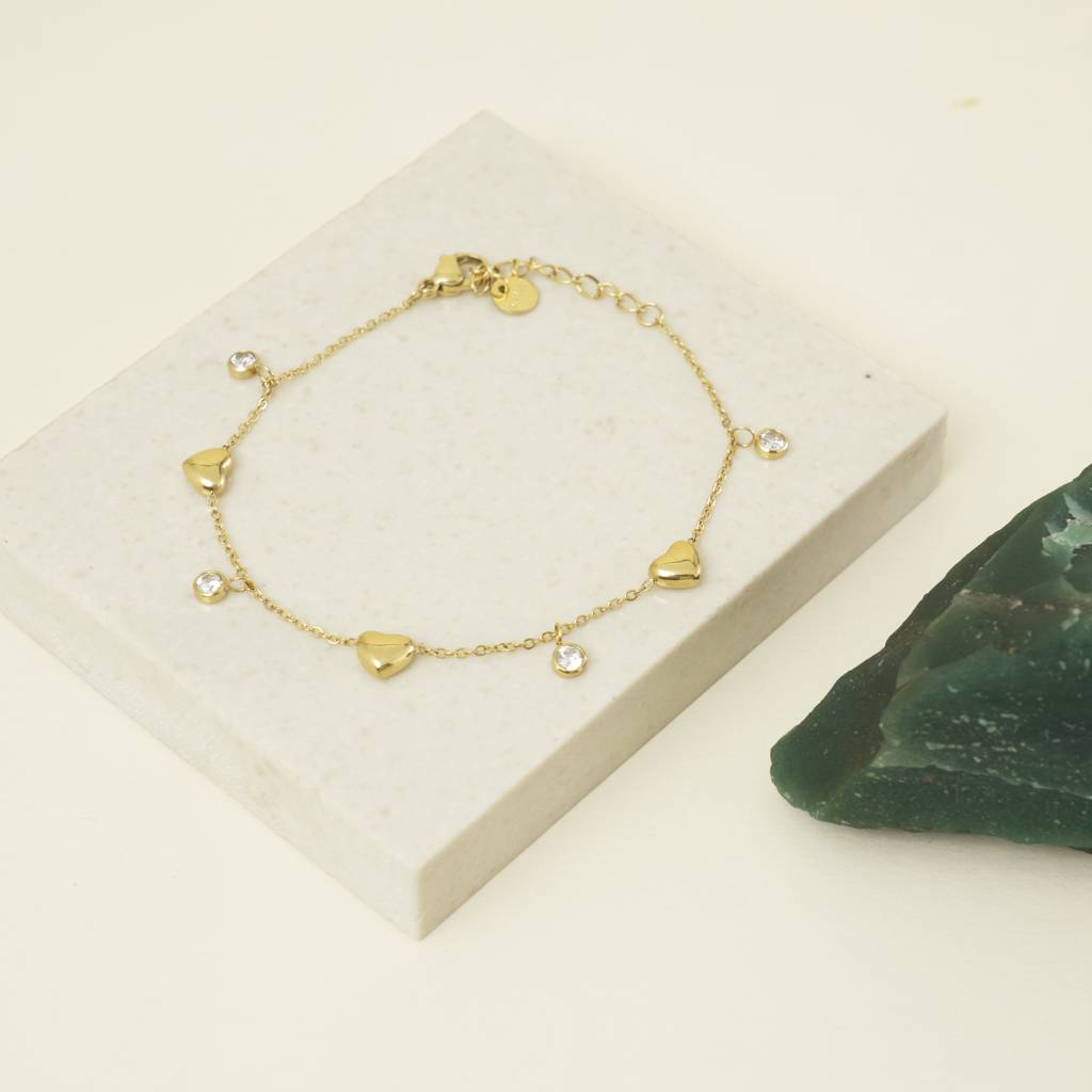 The Heart Stone Bracelet : TB3