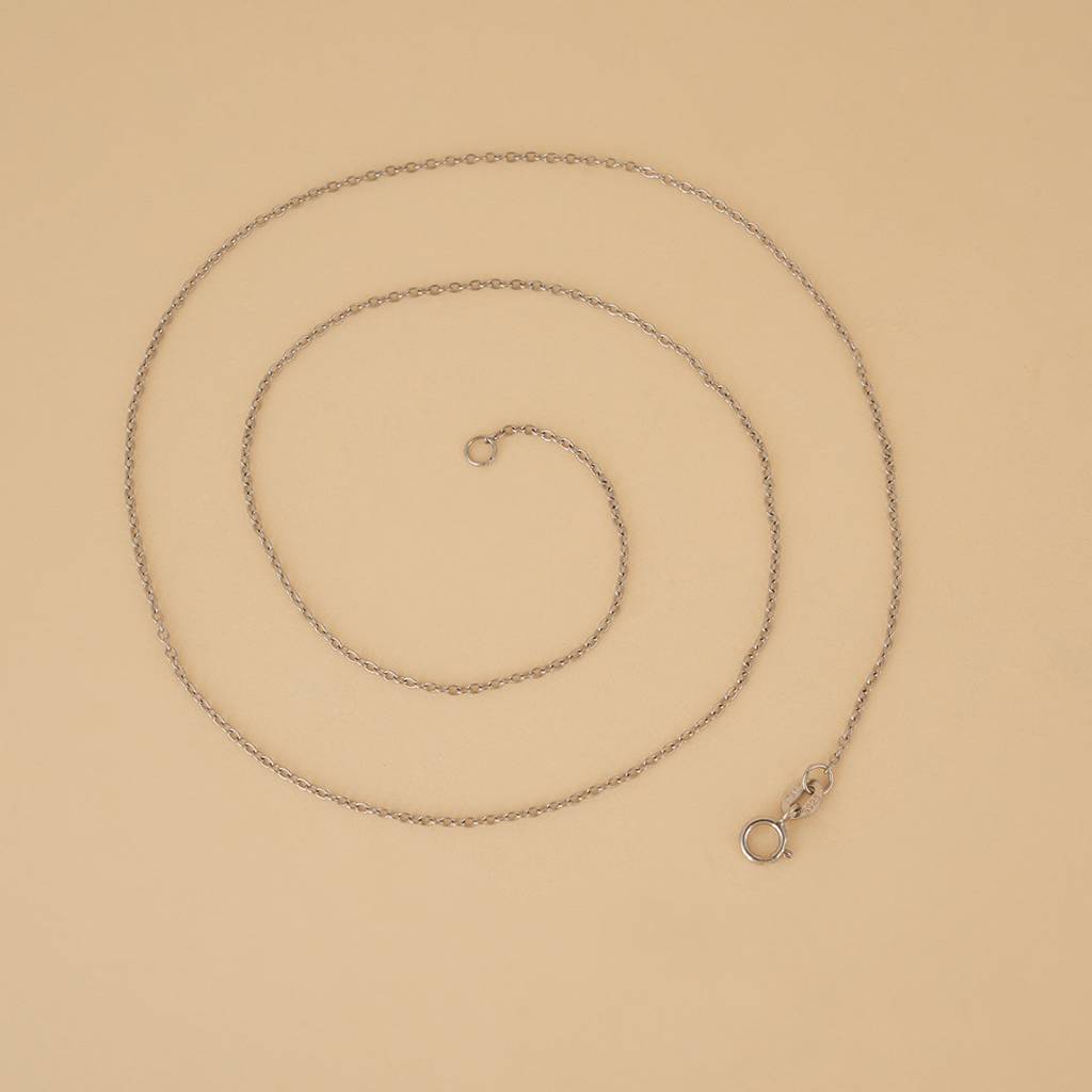 Silver Chain 18 Inches 18 Inches Sterling Silver Silver