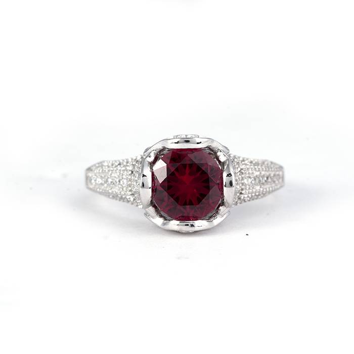 Exquisite Royal Bold Silver Ring : LR126