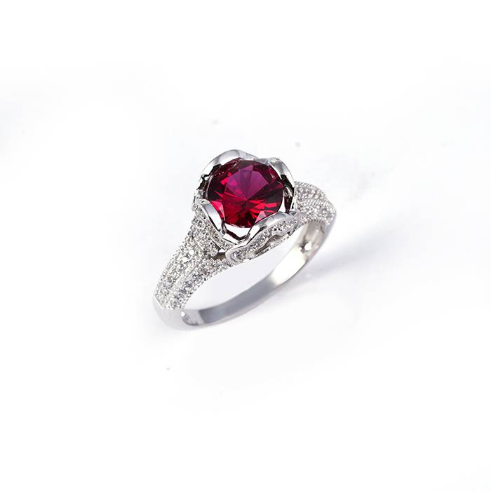Exquisite Royal Bold Silver Ring : LR126