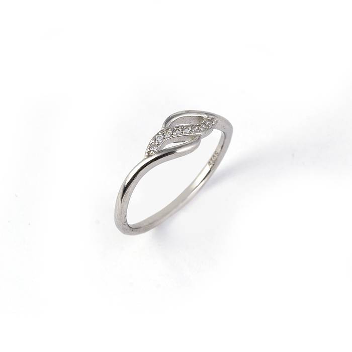 Silver Wave Serenity Ring : LR420