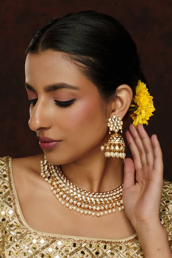 Rumami Kundan Choker Set : ZGJA167