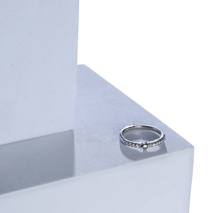 Heartfelt Circle Ring : LR246