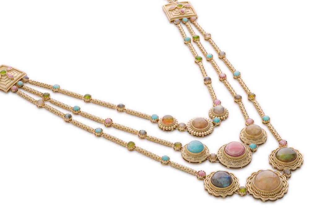 Azra Multi Starnd Necklace : 3048