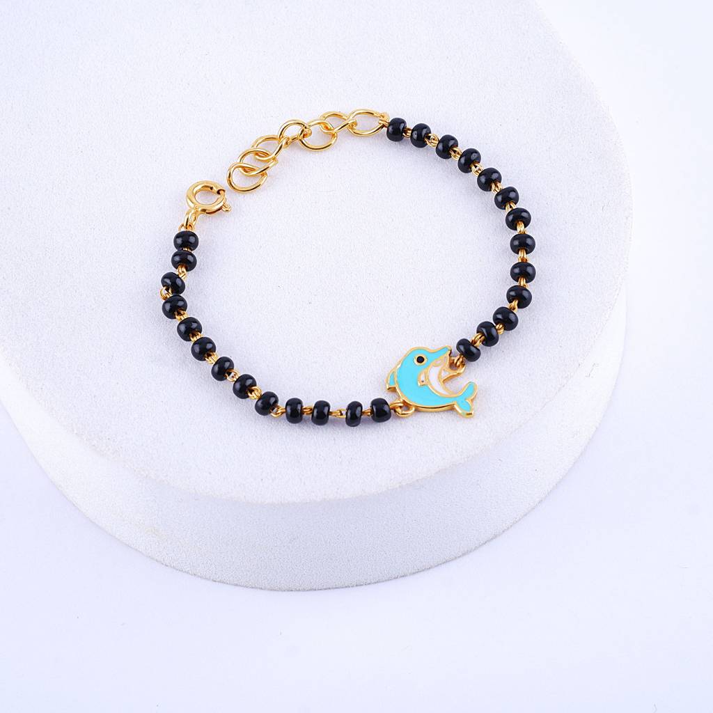 925 Sterling Silver Dolphin Nazariya Bracelet : NZ700