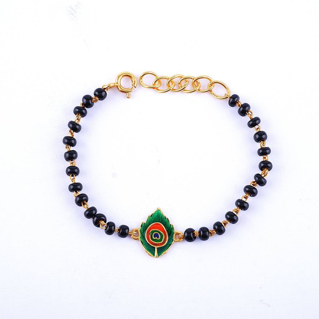 925 Sterling Silver Krishna Nazariya Bracelet : NZ704