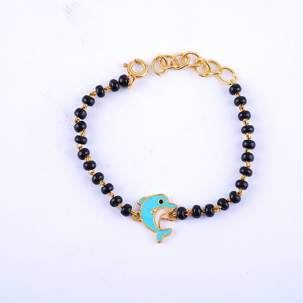 925 Sterling Silver Dolphin Nazariya Bracelet : NZ700