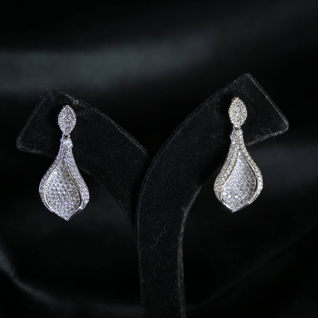 Guardian Serpent Diamond Cocktail Necklace : NEC0032