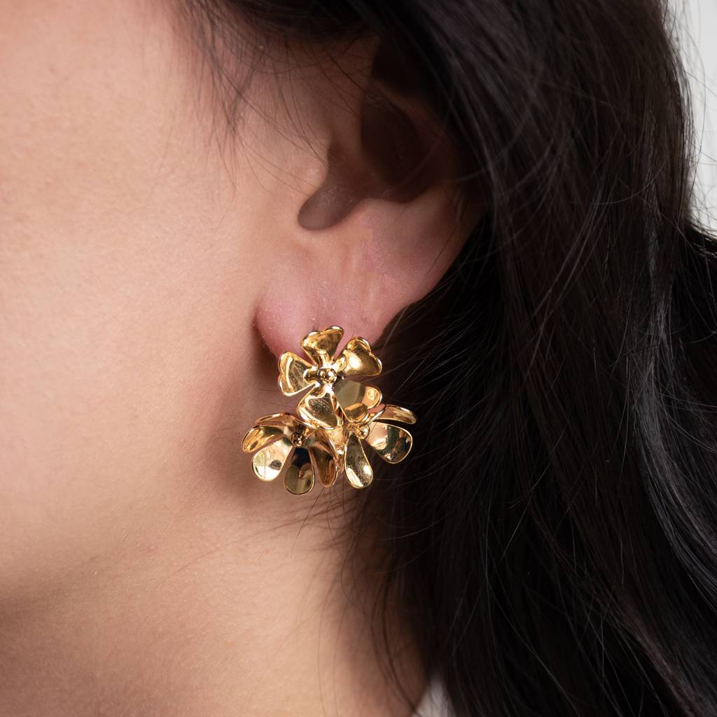 Bloom Bauble Trio Earrings : E487