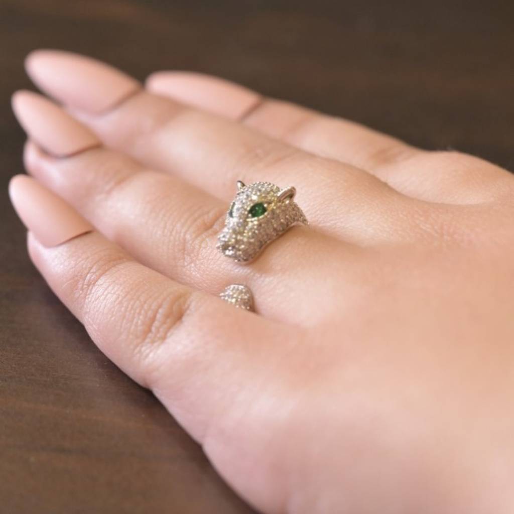 Baghi Open Band Diamond Ring : RIN0005