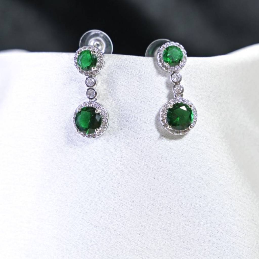 Pushp Gemstone Diamond Cocktail Necklace : NEC0013