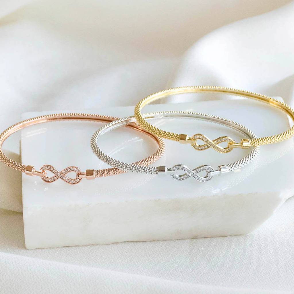 Infinity-Dainty-Bangle : BG278A