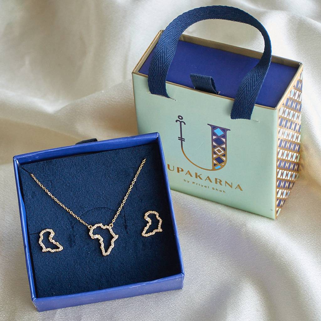 Map-Necklace-Set : NG379