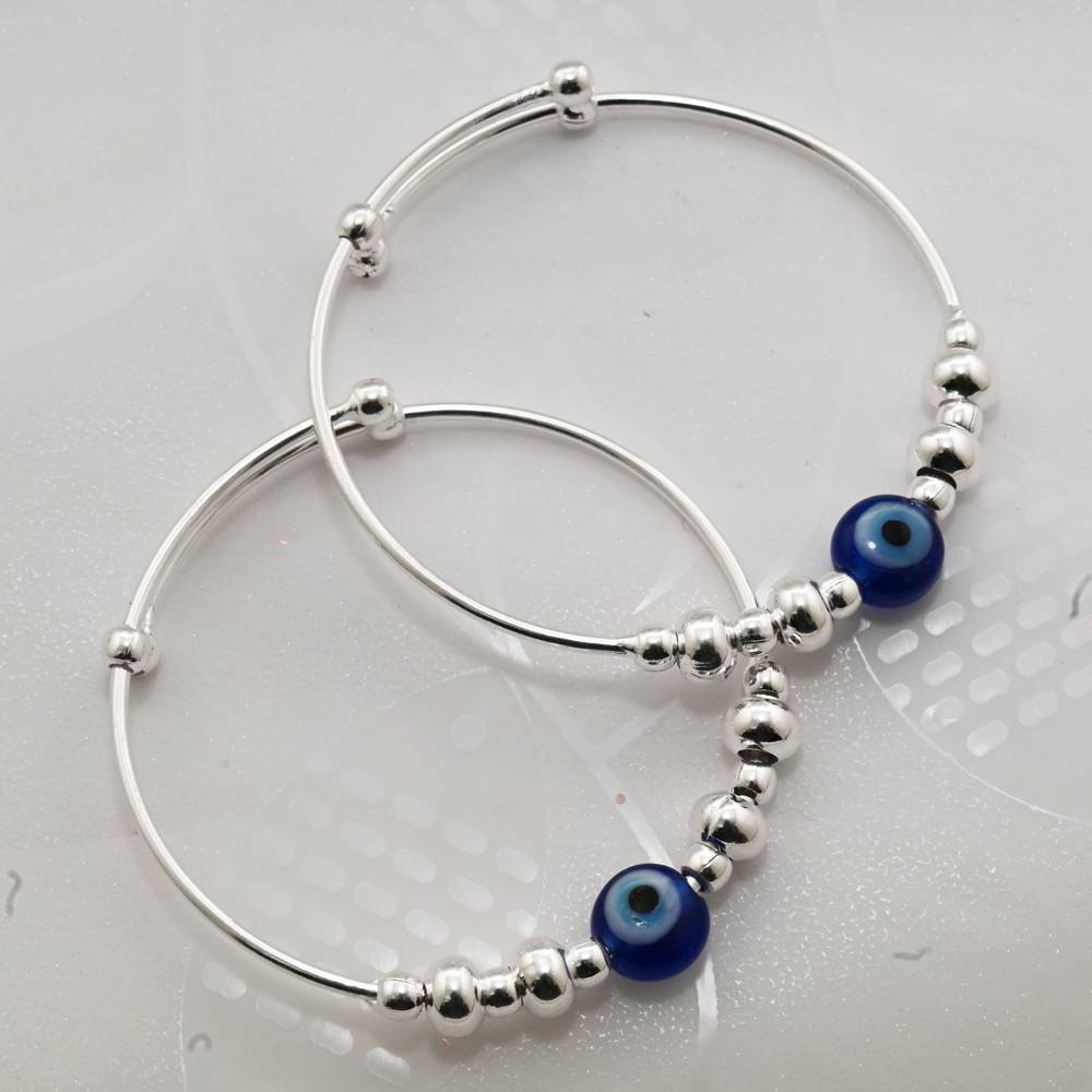 925 Pure Silver Kids Kada Bracelet-Br1085 : BR1085