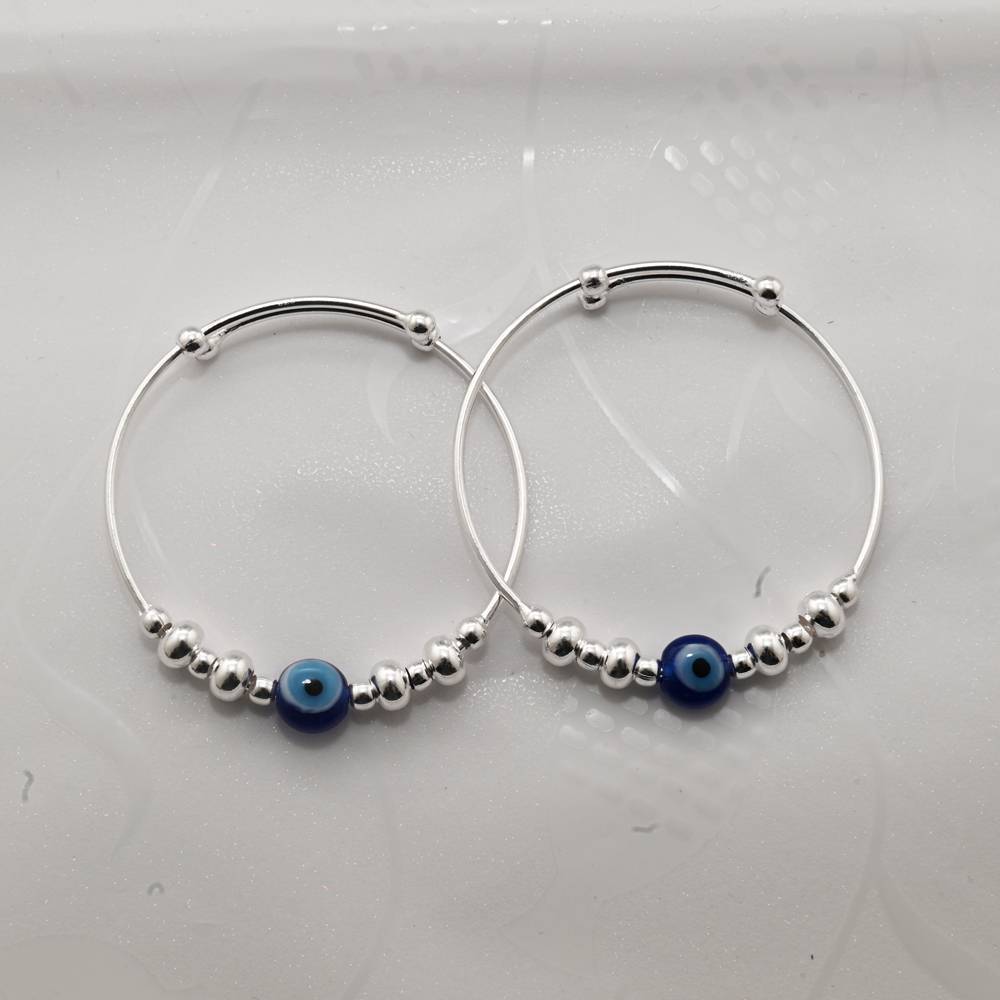 925 Pure Silver Kids Kada Bracelet-Br1085 : BR1085