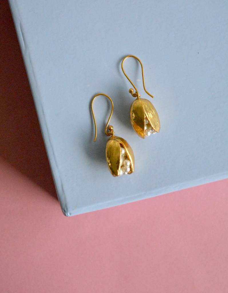 Pistachio Earrings : PistachioEarrings-ER-PS-053