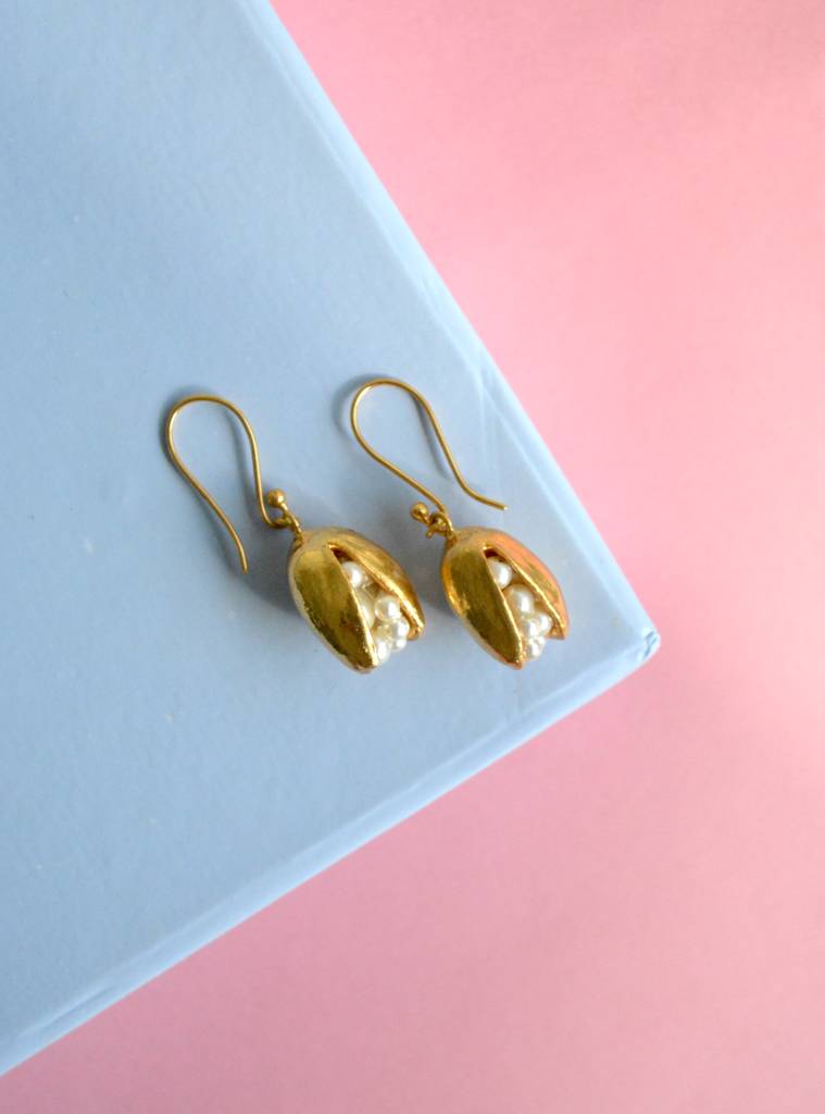 Pistachio Earrings : PistachioEarrings-ER-PS-053