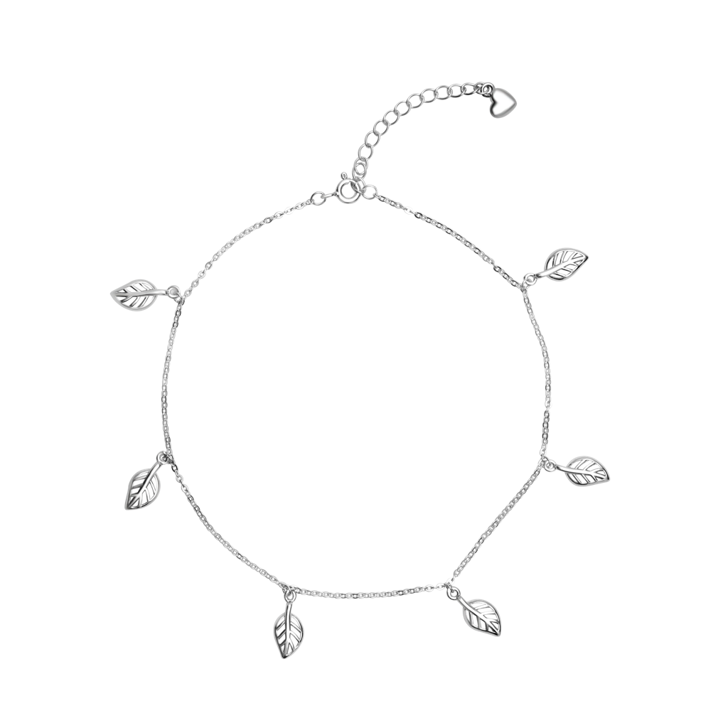 925 Pure Silver Multiple Charm Anklets -Ak1026 : AK1026