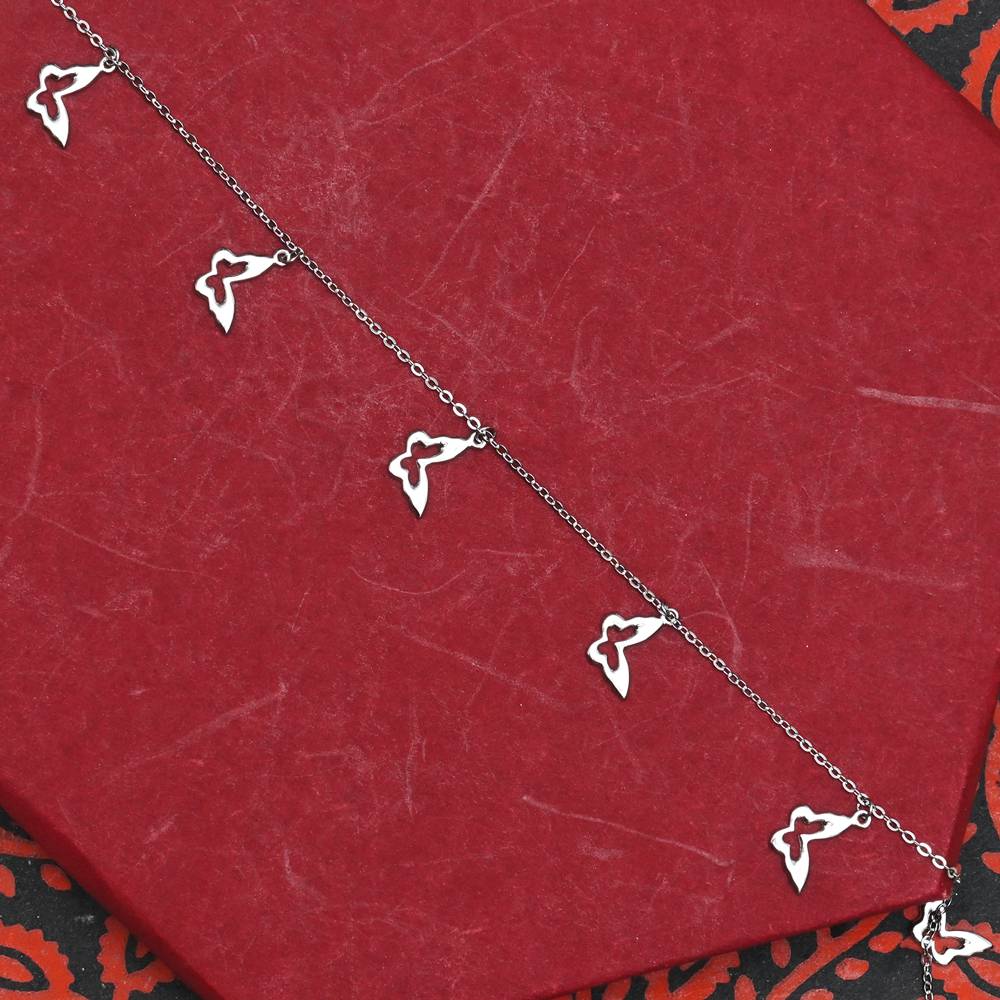 925 Pure Silver Multiple Charm Anklets -Ak1038 : AK1039