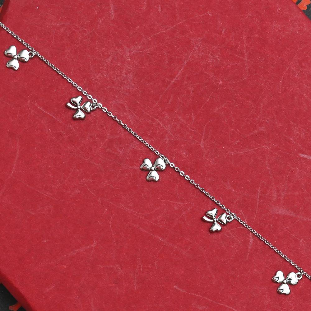 925 Pure Silver Multiple Charm Anklets -Ak1032 : AK1033