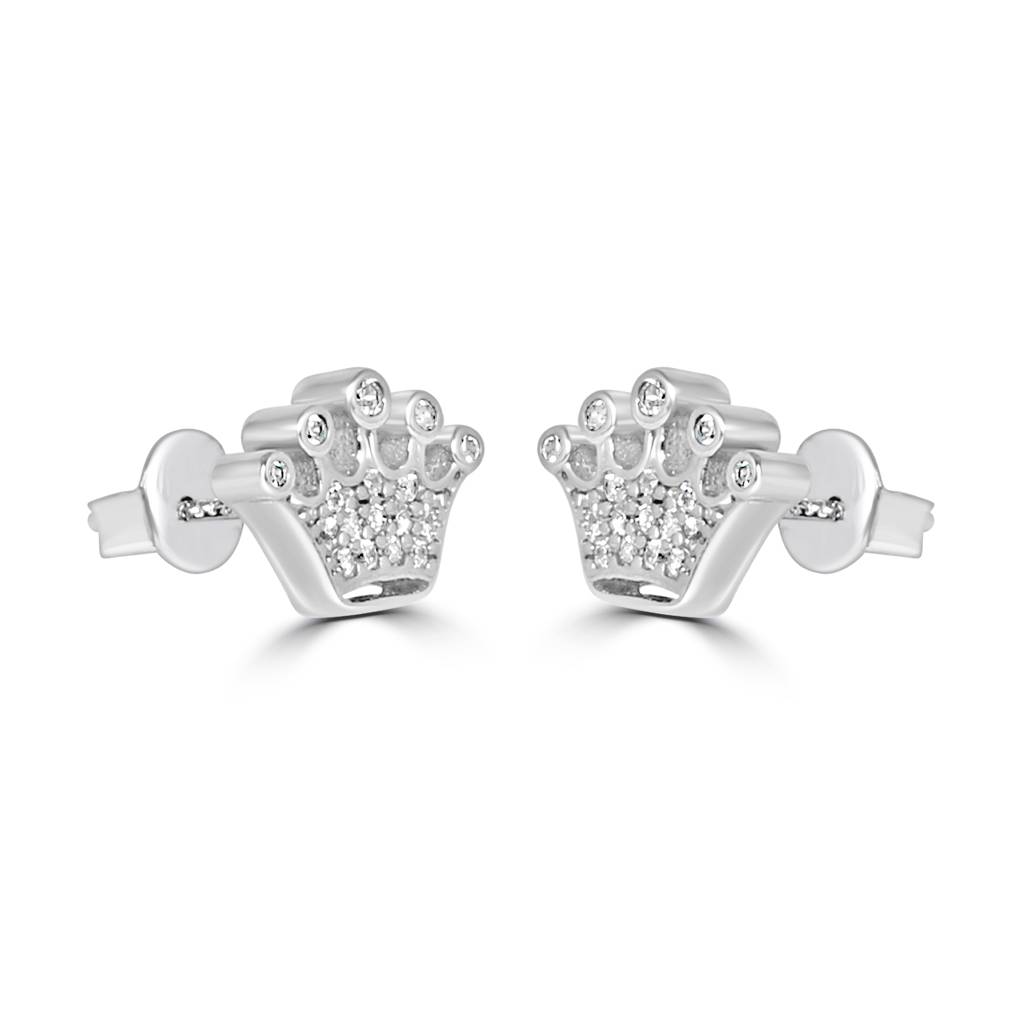 925 Pure Silver Charming Stud Earrings : TWP1202