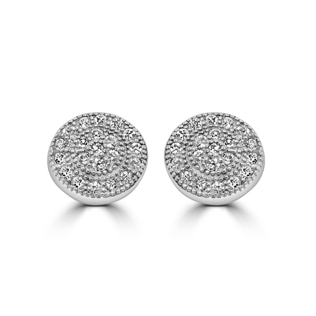 925 Pure Silver Classy Studs-Twp1081 : TWP1081