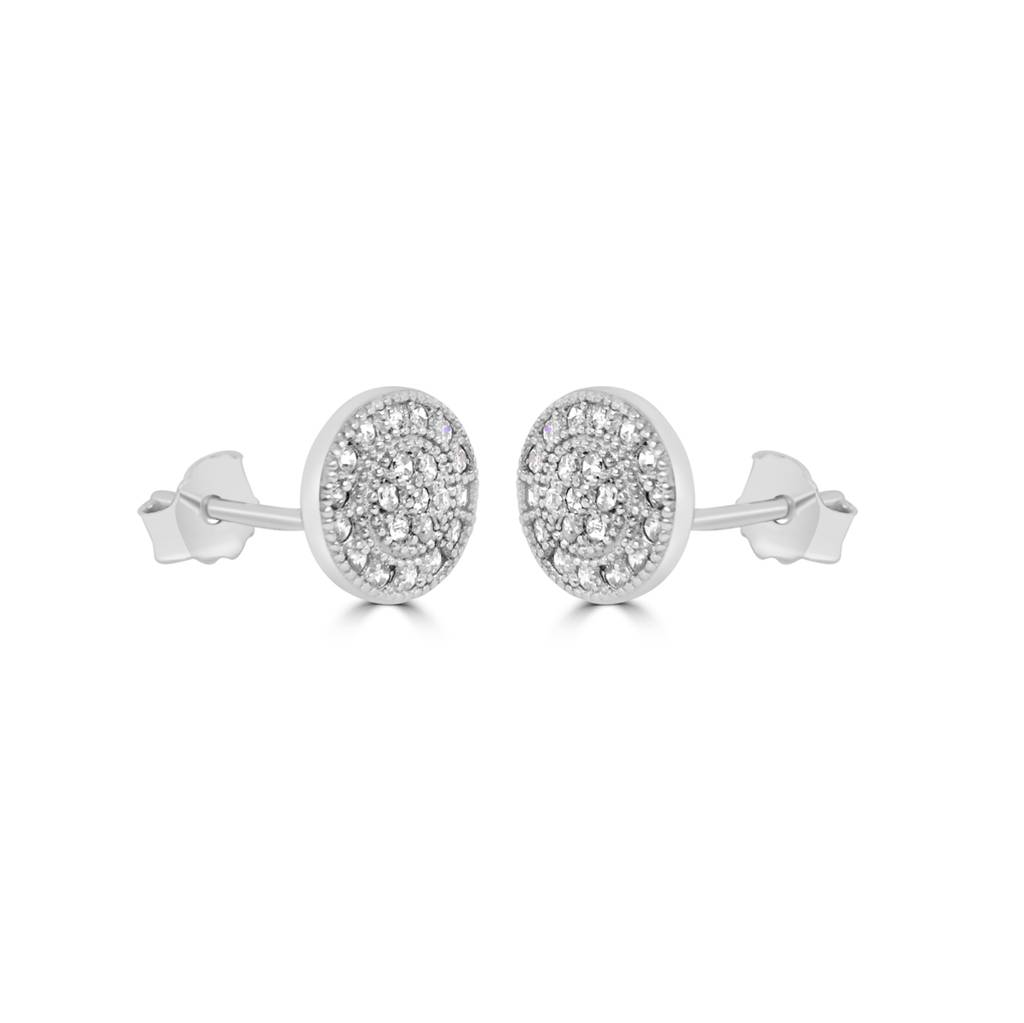 925 Pure Silver Classy Studs-Twp1081 : TWP1081