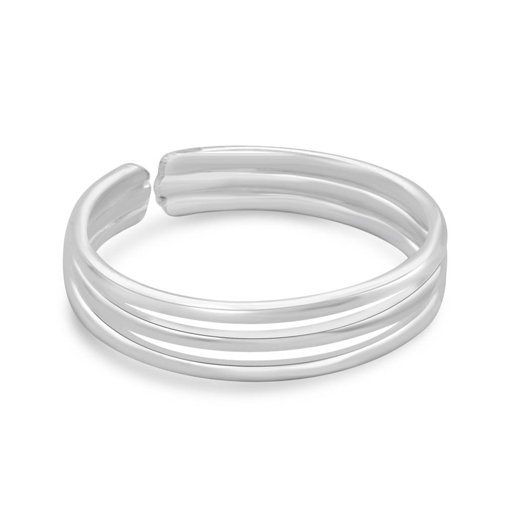 925 Sterling Silver Toe Ring | Traditional Toe Rings For Women : TOER1002