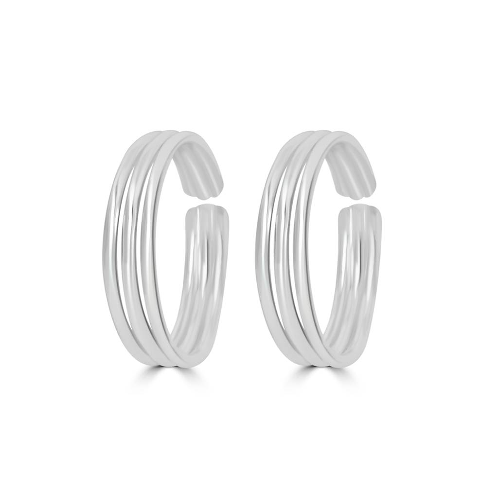 925 Sterling Silver Toe Ring | Traditional Toe Rings For Women : TOER1002
