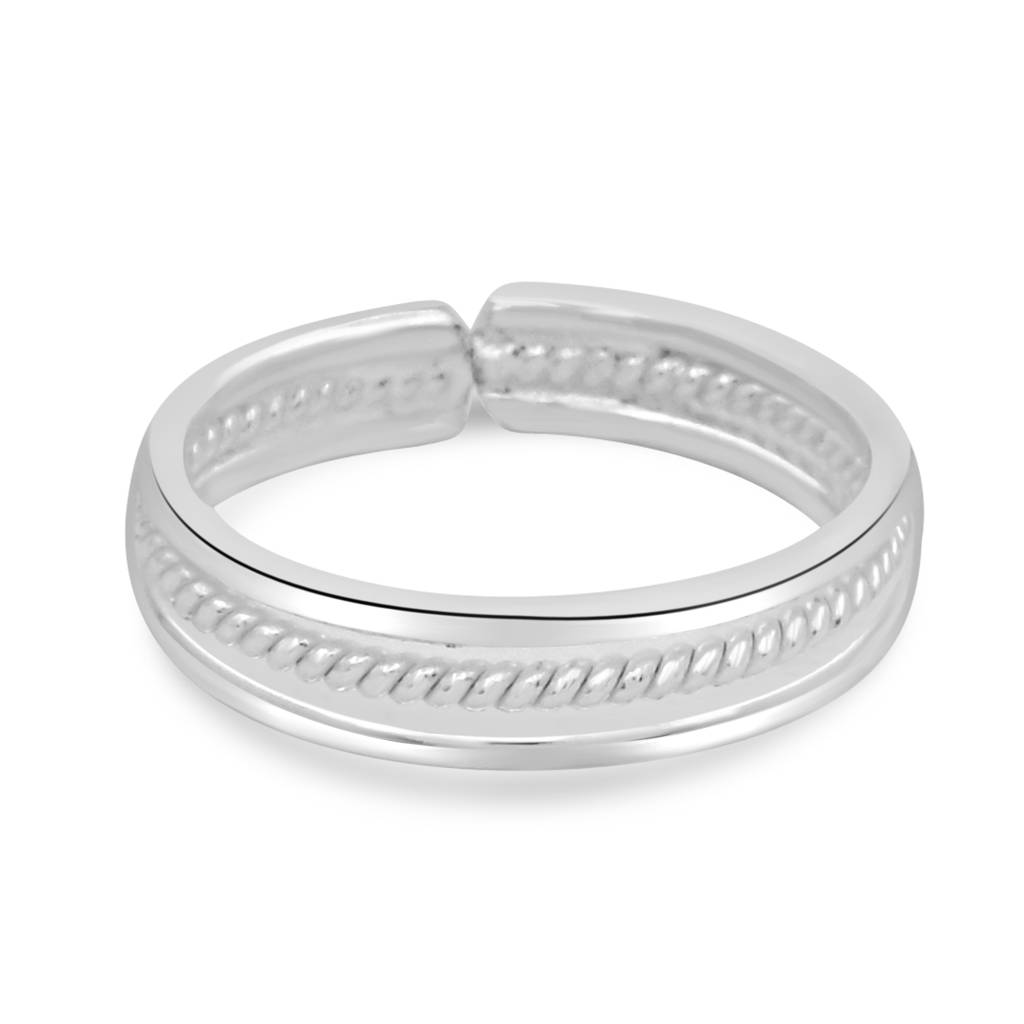 925 Pure Silver Toe Ring-Toer1005 : TOER1005