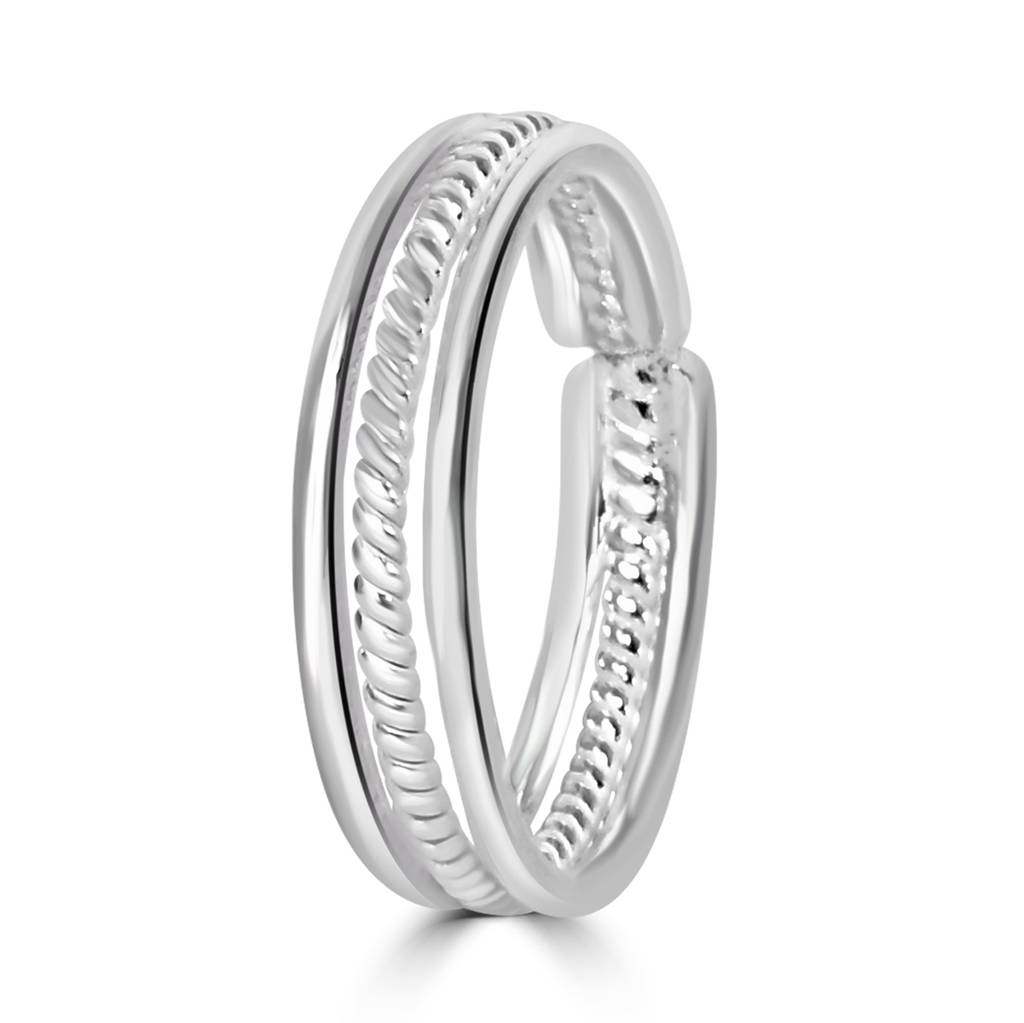 925 Pure Silver Toe Ring-Toer1005 : TOER1005