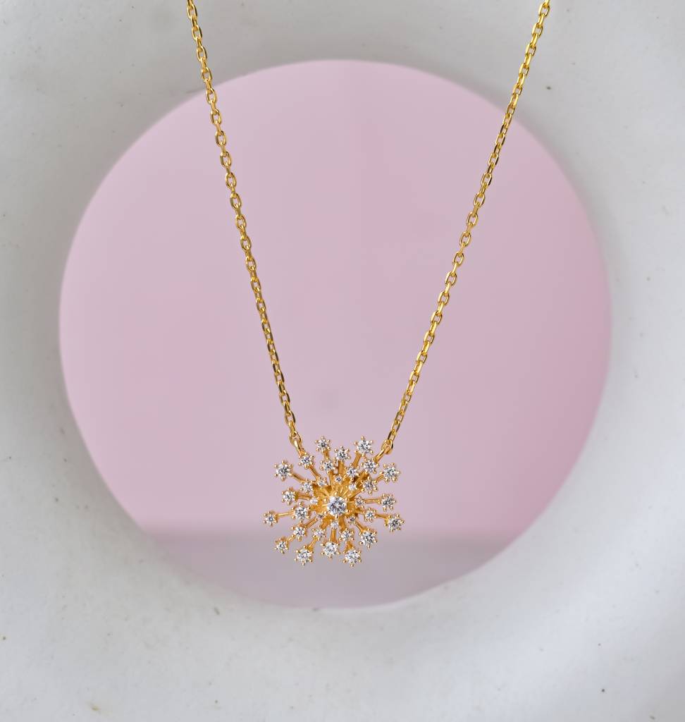 Aurora Pendant Necklace : SLVR-PYG-30